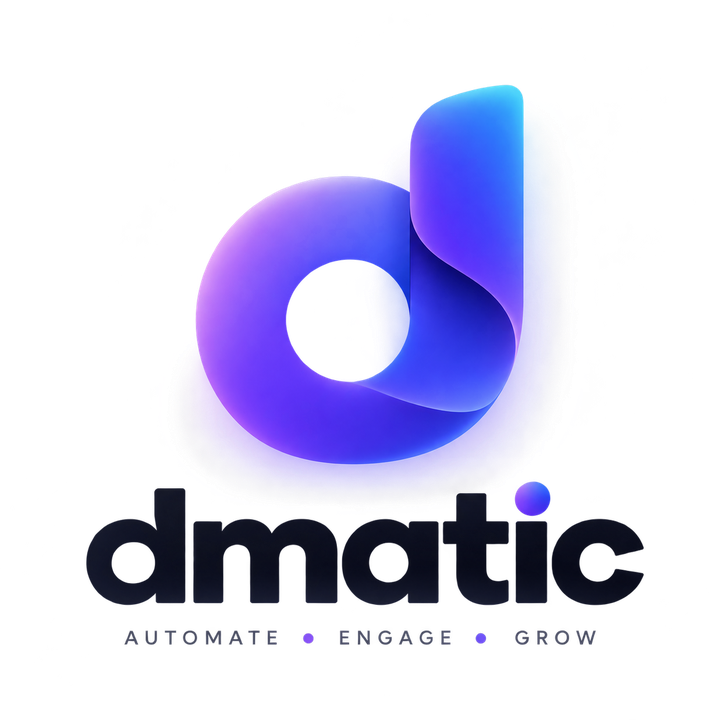 dmatic — Automate · Engage · Grow